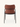 Cadeira Brooklyn estofada em courino sintético PU marrom #cor_marrom