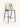 Banqueta Brooklyn estofada em courino sintético PU Fendi #cor_fendi