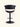 Banqueta Iris Base Preta giratória com regulagem de altura cor preto #cor_preto