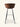 Banqueta Margot estofada em tecido cor marrom #cor_marrom
