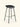 Banqueta Stella estofada em courino sintético PU bicolor cor preto #cor_preto