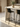 Banqueta Isadora Média com assento em polipropileno e base em aço carbono pintado. Preto #cor_preto