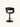 Banqueta Iris Base Preta giratória com regulagem de altura cor preto #cor_preto