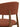Cadeira Camilla em tecido ou courino sintético PU com estrutura em madeira maciça nobre e design assinado. terracota #cor_terracota