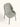 Cadeira Valentina estofada em tecido cor fendi #cor_fendi