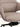 Cadeira De Escritório Davos Presidente em couro natural italiano com mecanismo relax e certificação NR-17 bege #cor_bege