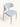 Cadeira Donatella em tecido ou courino sintético PU Off White #cor_off-white