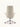 Cadeira De Escritório Auster Madeira giratória em madeira com base em aço cromado. Off White #cor_off-white