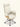 Cadeira De Escritório Auster Madeira giratória em madeira com base em aço cromado. Off White #cor_off-white