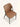 Cadeira Brooklyn estofada em courino sintético PU. caramelo #cor_caramelo