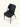 Cadeira Brooklyn estofada em courino sintético PU. preto #cor_preto