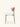Cadeira Aurora estofada em courino sintético PU ou linho Off White #cor_off-white