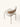 Cadeira Aurora estofada em courino sintético PU ou linho Off White #cor_off-white