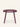 Mesa Positano em polipropileno resistente cor terracota #cor_terracota