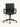 Cadeira De Escritório Copenhague Black Diretor em courino sintético PU com costuras horizontais e aço cromado. Preto #cor_preto