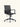 Cadeira De Escritório Copenhague Black Diretor em courino sintético PU com costuras horizontais e aço cromado. Preto #cor_preto