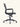 Cadeira De Escritório Copenhague Black Diretor em courino sintético PU com costuras horizontais e aço cromado. Preto #cor_preto