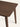 Mesa Saarinen M com tampo em MDF e base em madeira maciça 160 × 90 cm. cor marrom #cor_marrom