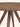 Mesa Eames P com tampo em MDF e base em madeira maciça Ø 107 × 75 cm marrom #cor_marrom 