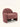 Poltrona Trieste estofada em tecido. vermelho #cor_vermelho