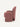 Poltrona Trieste estofada em tecido. vermelho #cor_vermelho