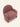 Poltrona Trieste estofada em tecido. vermelho #cor_vermelho