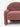 Poltrona Trieste estofada em tecido. vermelho #cor_vermelho