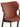 Banqueta Brooklyn estofada em courino sintético PU Marrom #cor_marrom