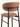 Banqueta Donna Courino Caramelo #cor_caramelo