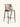 Banqueta Brooklyn estofada em courino sintético PU Fendi #cor_fendi