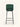 Banqueta Estelle estofada em tecido Verde #cor_verde