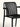 Cadeira Ubatuba em polipropileno resistente Preto #cor_preto