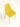 Cadeira Portofino com assento em polipropileno e base em aço carbono com pintura epóxi. Amarelo #cor_amarelo