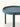 Mesa Santorini em polipropileno resistente Azul #cor_azul
