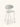 Banqueta Elodie estofada em tecido de fácil limpeza Off White #cor_off-white