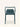 Cadeira Split em polipropileno resistente Azul #cor_azul