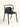 Cadeira Split em polipropileno resistente Preto #cor_preto