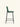 Banqueta Estelle estofada em tecido Verde #cor_verde
