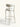 Banqueta Solene estofada em tecido Off White #cor_off-white