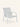 Poltrona Miami em polipropileno resistente e tela mesh Branco #cor_branco