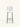 Banqueta Estelle estofada em tecido Off White #cor_off-white
