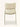Cadeira Delphine estofada em tecido Off White #cor_off-white