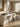 Banqueta Elena estofada em tecido ou courino sintético PU Off White #cor_off-white