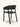 Cadeira Marbella Com Braço em polipropileno resistente Preto #cor_preto
