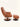 Poltrona de massagem Verona com função relax em courino sintético PU Caramelo #cor_caramelo