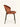 Cadeira Annika estofada em tecido Terracota #cor_terracota