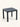 Mesa Siena em polipropileno resistente Preto #cor_preto