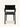 Cadeira Monaco em polipropileno resistente Preto #cor_preto