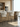 Banqueta Elena estofada em tecido ou courino sintético PU Off White #cor_off-white