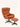 Poltrona de massagem Pisa com função relax em courino sintético PU Caramelo #cor_caramelo
